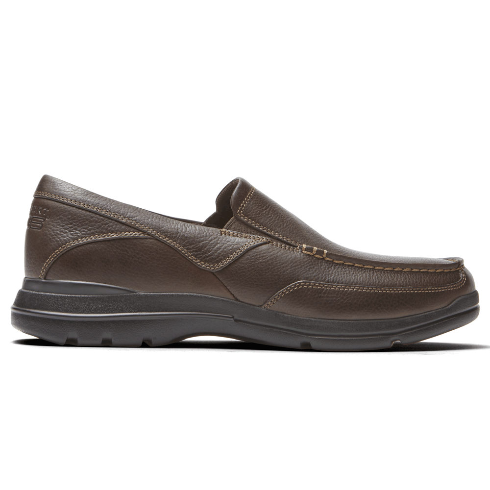 Rockport Slip-Ons Herre Brune - City Play Two - IPFZ18629